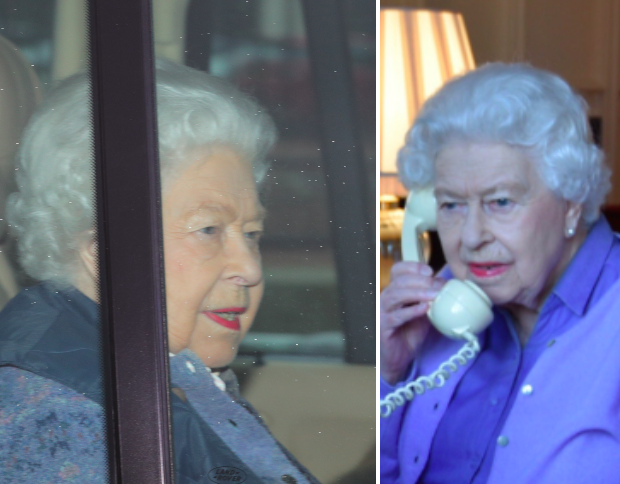 Queen Elizabeth makes royal history amid COVID-19 as new images of her adapted quarantined routine surface