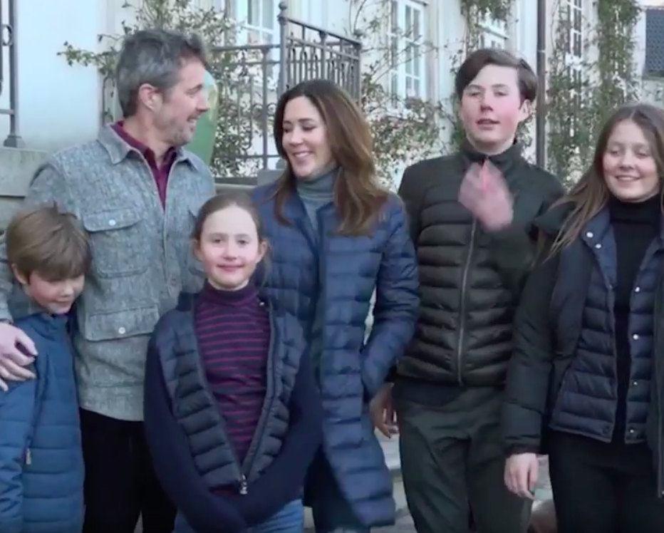 Crown Princess Mary and her family share a beautiful home video from quarantine with a personal touch
