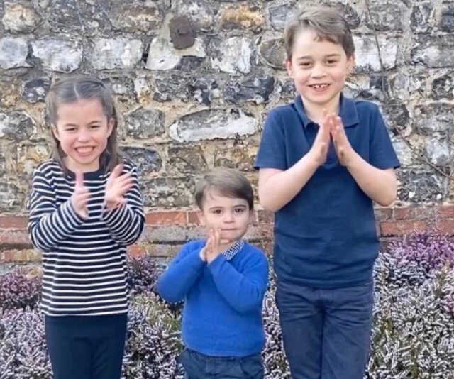 The Cambridges broke a significant piece of royal protocol in that clapping video – and it was all to do with Prince Louis’ trousers
