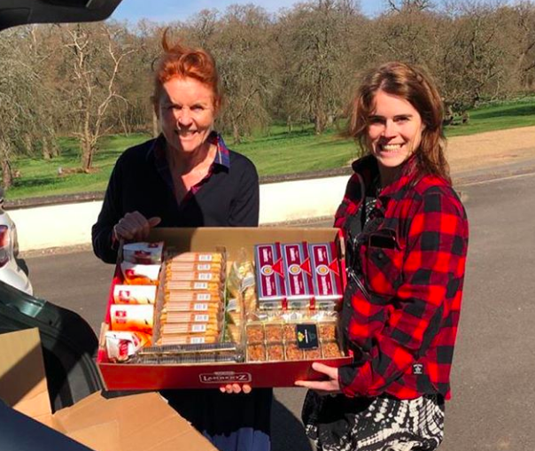 Sarah Ferguson and Princess Eugenie choose to self isolate together in a suave, royal-worthy location