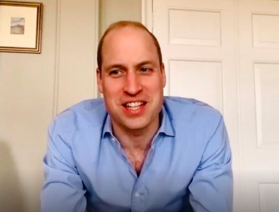 Prince William makes royal history announcing his brand new role via a video call in lockdown