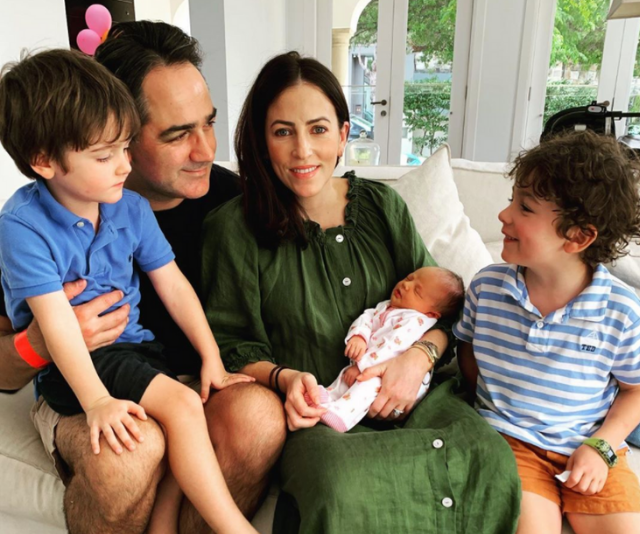 The most adorable photos of Lisa and Wippa’s newborn daughter Francesca