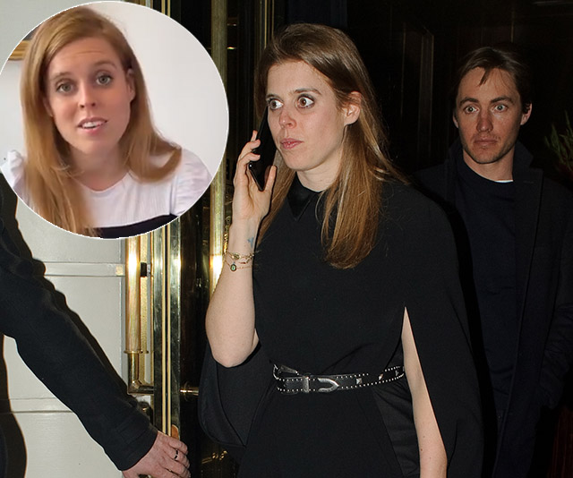 Princess Beatrice shares video message for her first appearance since her royal wedding was postponed