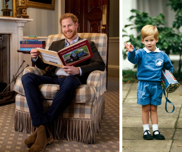 Unearthed photos prove Prince Harry was always a Thomas The Tank Engine fan, as his starring role in new Thomas & Friends royal special is revealed