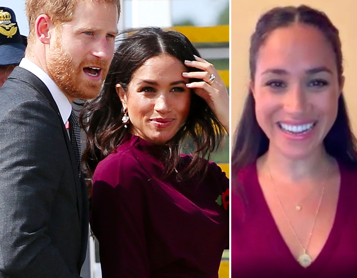 Duchess Meghan makes a surprise video call to an unsuspecting woman just before her job interview