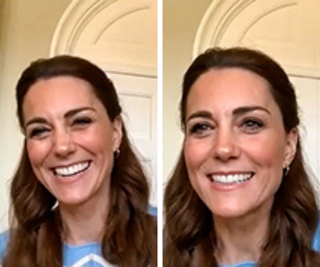 Duchess Catherine wears a $500 jumper during video call to new mother who just gave birth in lockdown