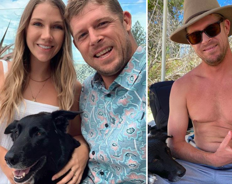 Pro surfer Mick Fanning unexpectedly brought to light the ultimate hack for looking after your pup in quarantine