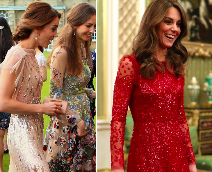 Duchess Catherine has an entire closet full of sparkly dresses that no one has ever seen