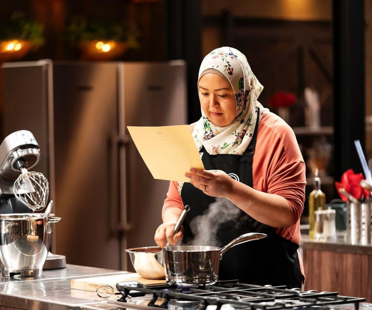 EXCLUSIVE: MasterChef’s Amina spills on which contestant she found “intimidating” and the elimination leak that sent fans into a frenzy