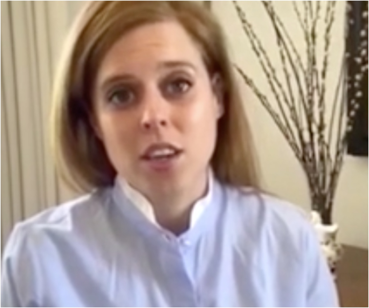 Princess Beatrice’s crisp, chic shirt in rare home video is our winter workwear inspiration