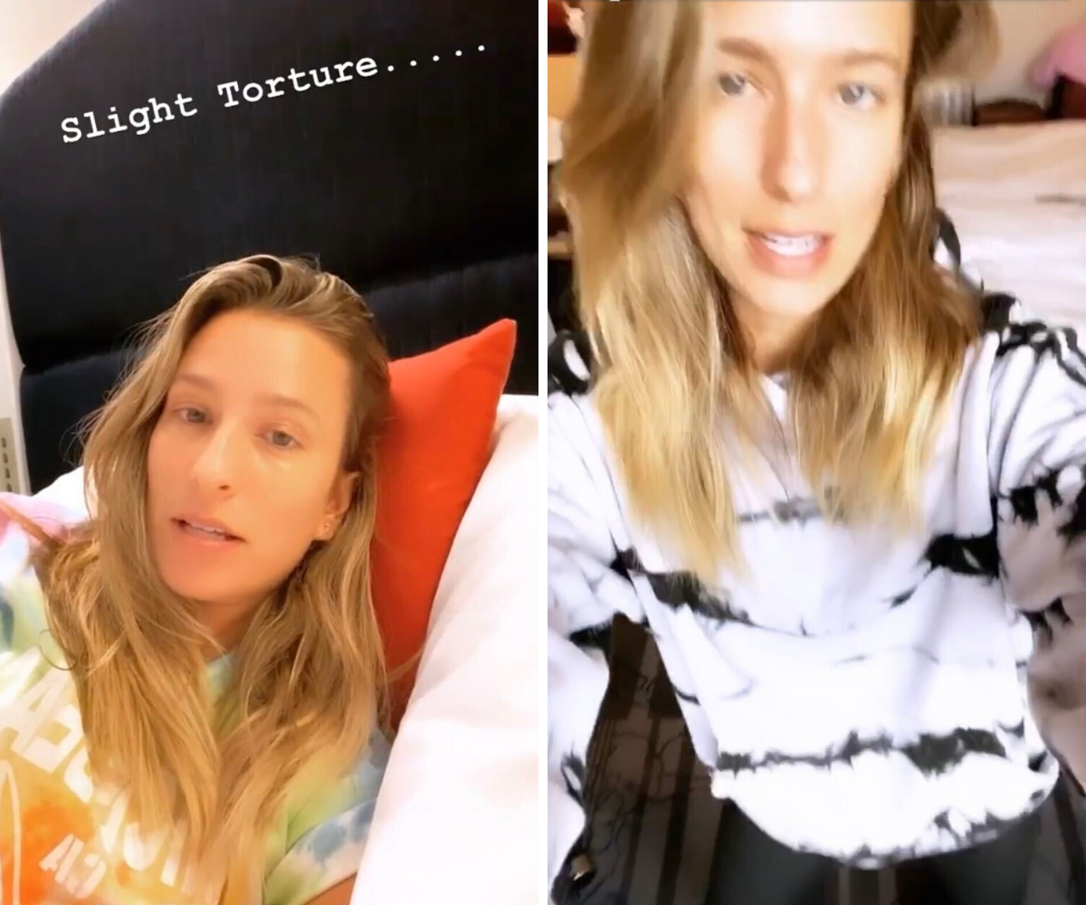 Inside The Voice host Renee Bargh’s “#QuarantineDiaries” as she is forced to spend two weeks alone in a hotel room