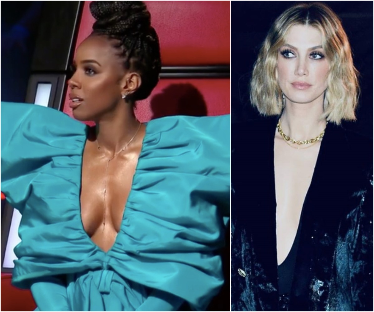 The Voice’s Delta Goodrem & Kelly Rowland are hitting all the high fashion notes in these knockout ensembles