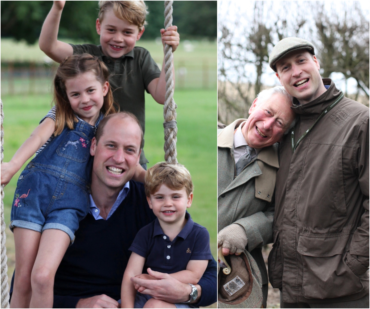 Duchess Catherine’s snaps of Prince William sharing gorgeous, candid moments with the kids and his dad, Prince Charles are revealed