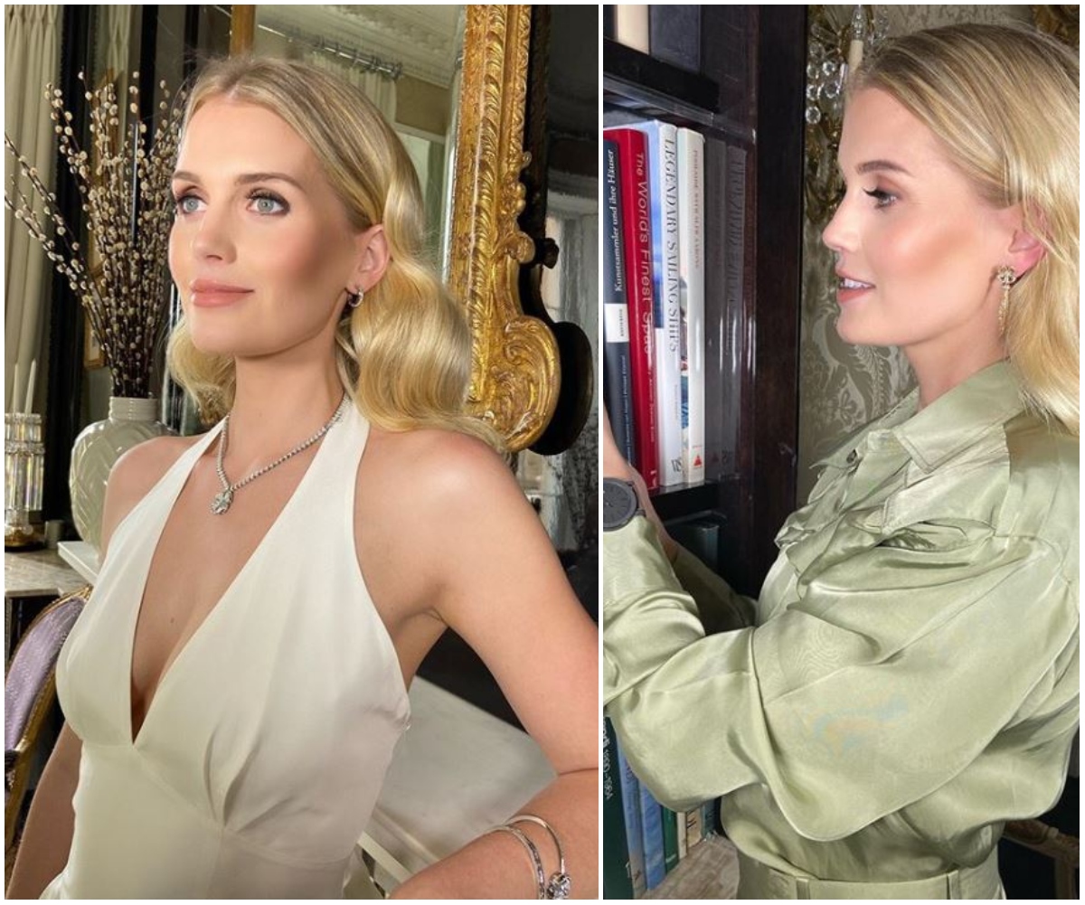 Princess Diana’s niece Lady Kitty Spencer has an at-home isolation wardrobe that may as well be on the Oscar’s red carpet