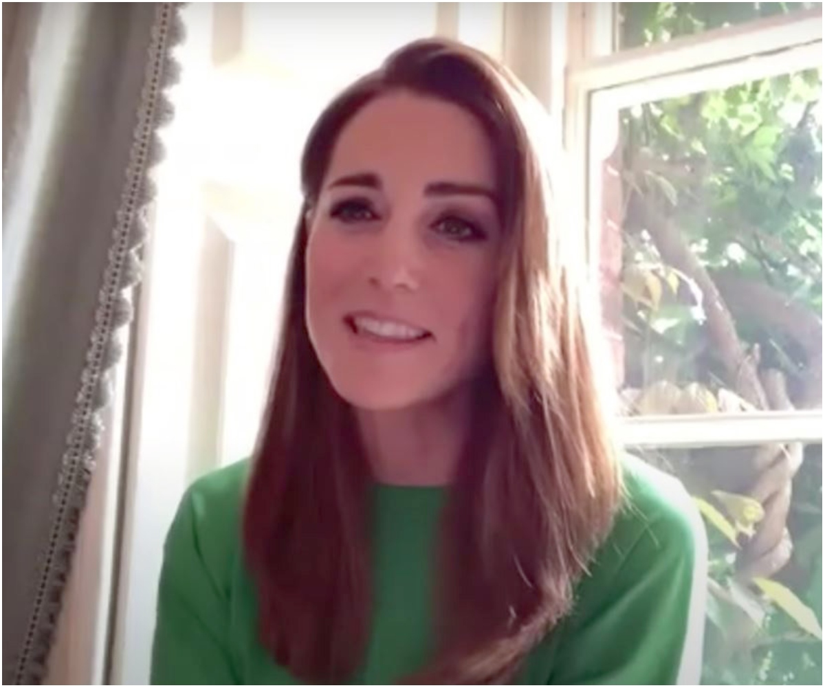 Duchess Catherine’s green outfit in her latest video call had fans stumped… until they realised where they’d seen it before