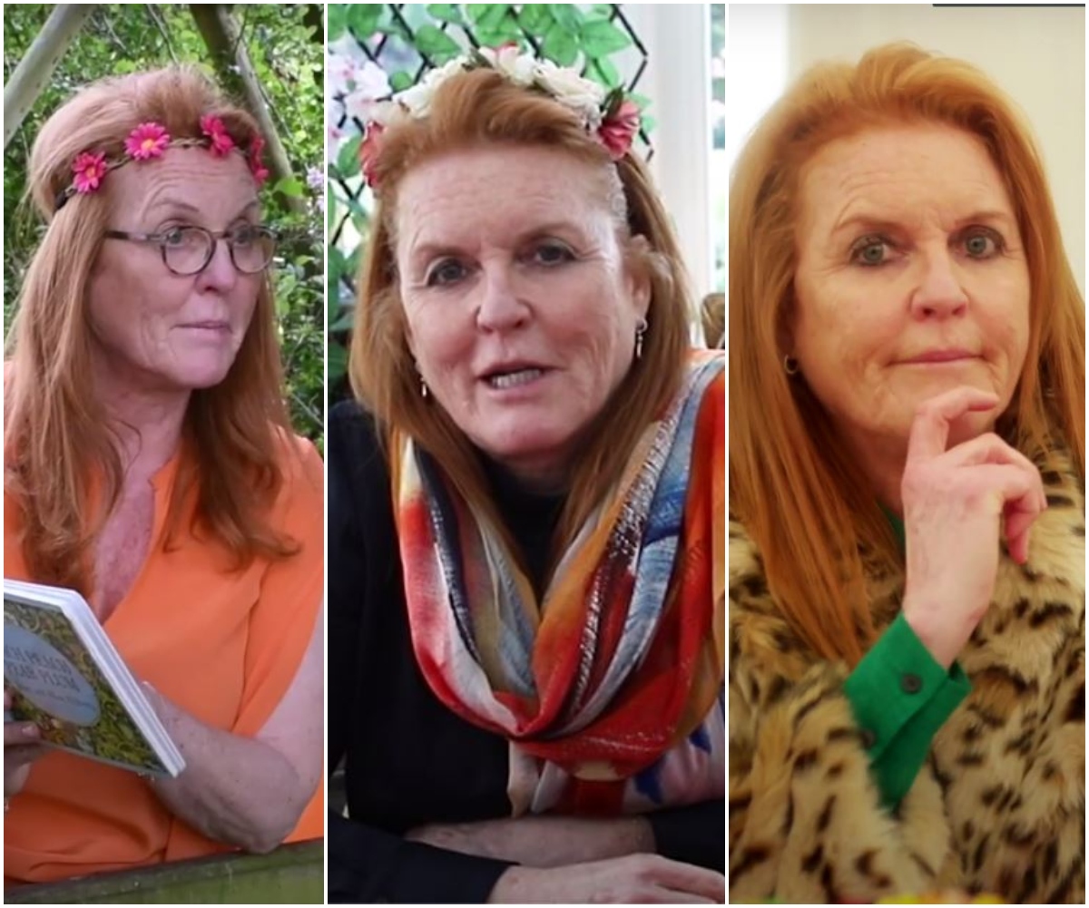 We need to talk about Sarah Ferguson’s lockdown outfits from her Storytime YouTube channel