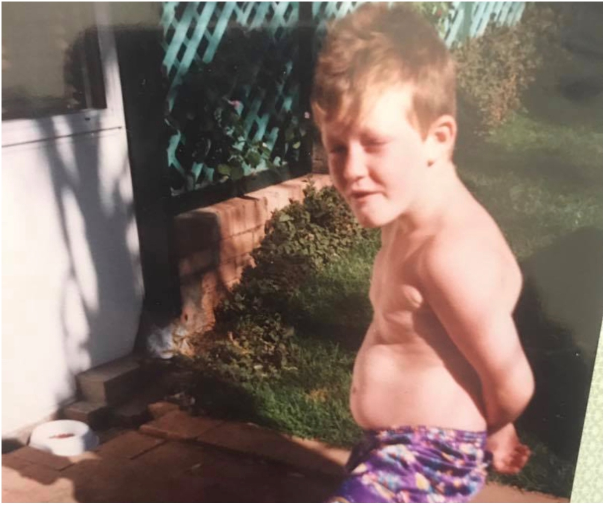 “I was an ugly ducking!”: Big Brother housemate (and international model) Chad Hurst shares an unexpected childhood photo