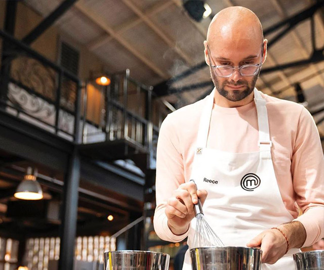 EXCLUSIVE: MasterChef’s Reece Hignell had an on-set spit bucket so he could stick to his plant-based diet during challenges