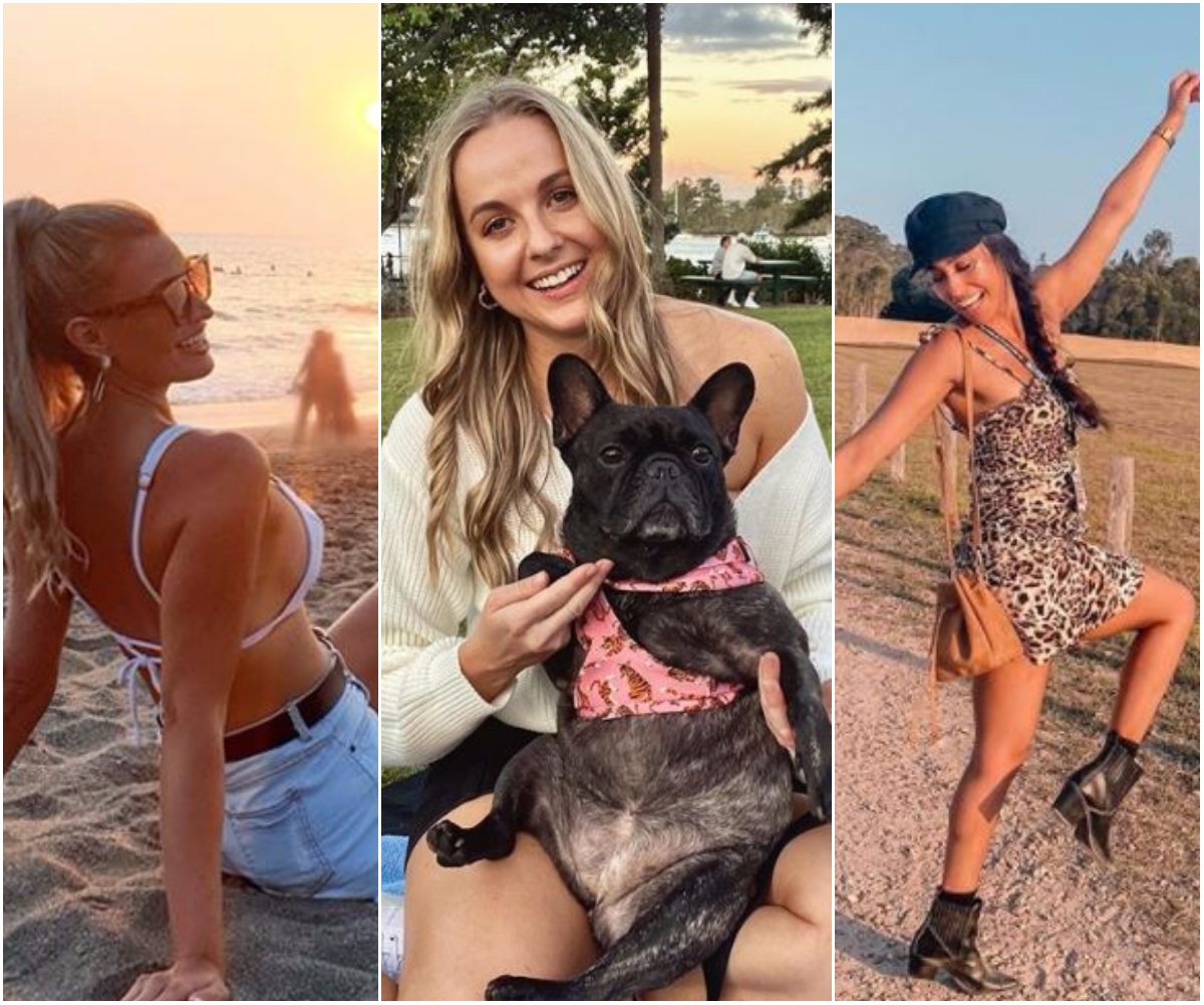 We’ve reached peak Instagram with these sunset + bikini + puppy-clad profiles belonging to the 2020 Bachelor contenders