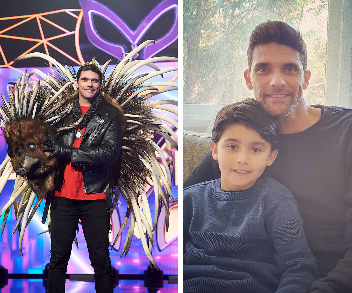 EXCLUSIVE: “I’ve got the coolest dad in the world!” Mark Philippoussis reveals his son’s delight at watching him on The Masked Singer
