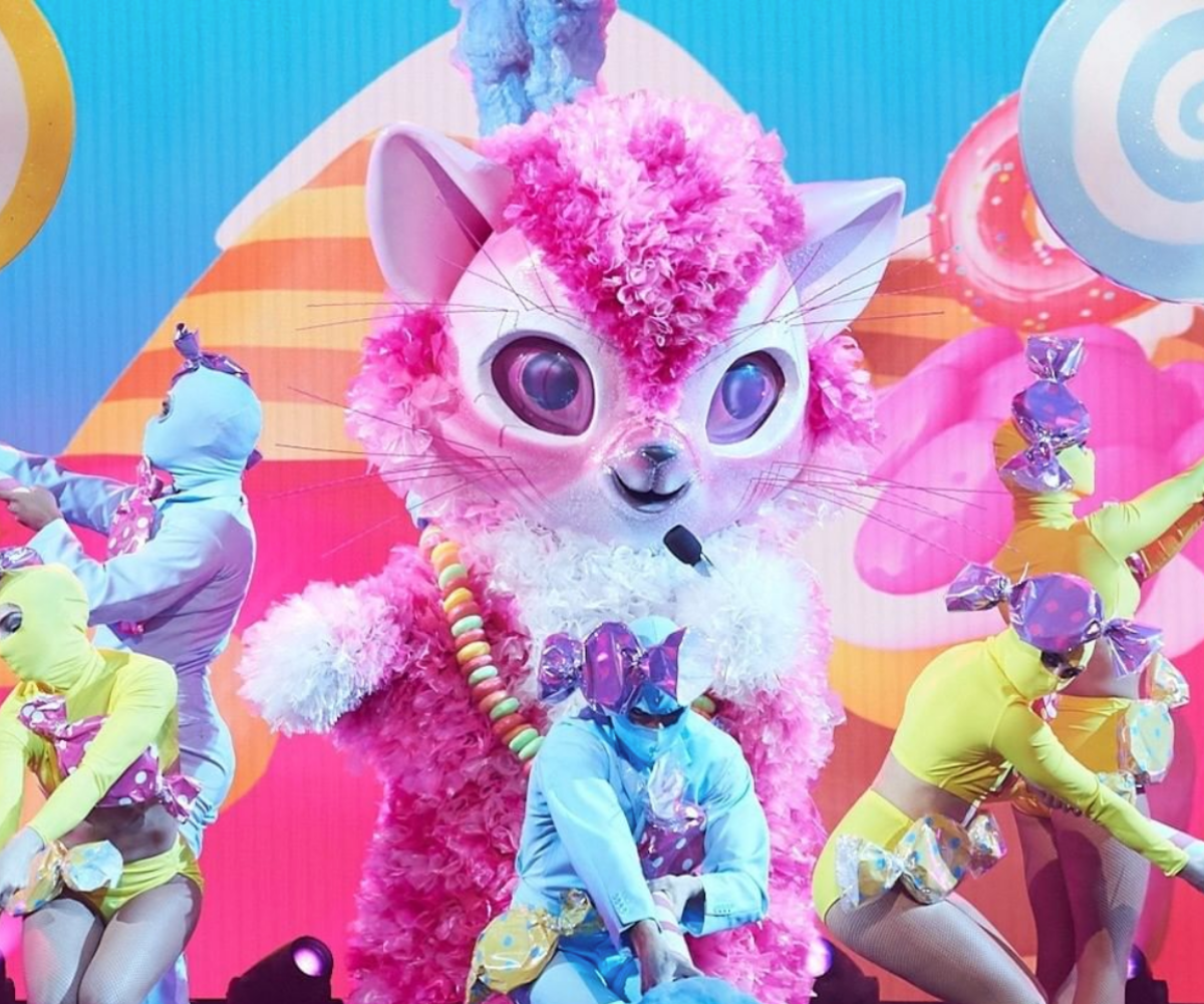 Whoops! The Masked Singer’s costume designer just revealed which celebrity is under the Kitten mask