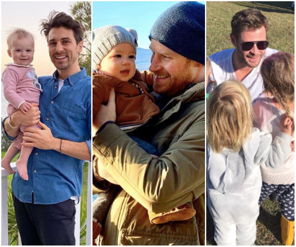 We round up the best ways your favourite celebs have summed up being a dad