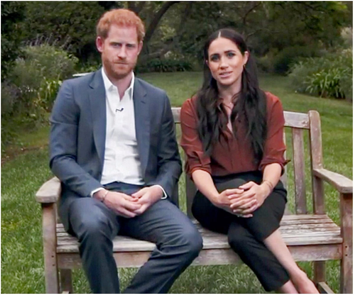 Prince Harry and Duchess Meghan make a stirring political statement in a rare clip for TIME’s historic broadcast