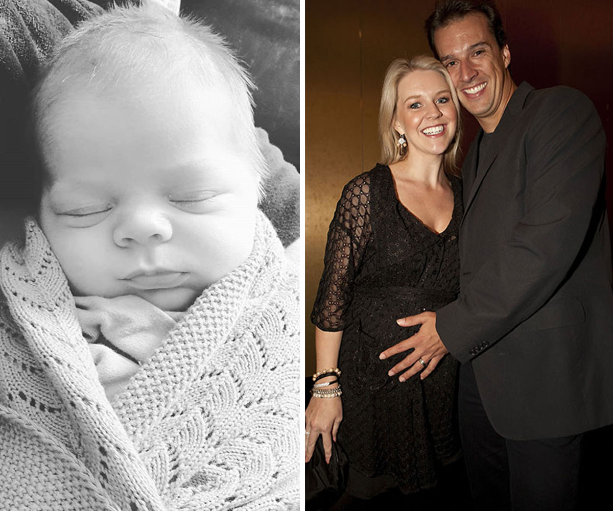Their littlest love! The sweetest photos of Lauren Newton and Matt Welsh’s newborn son Alby