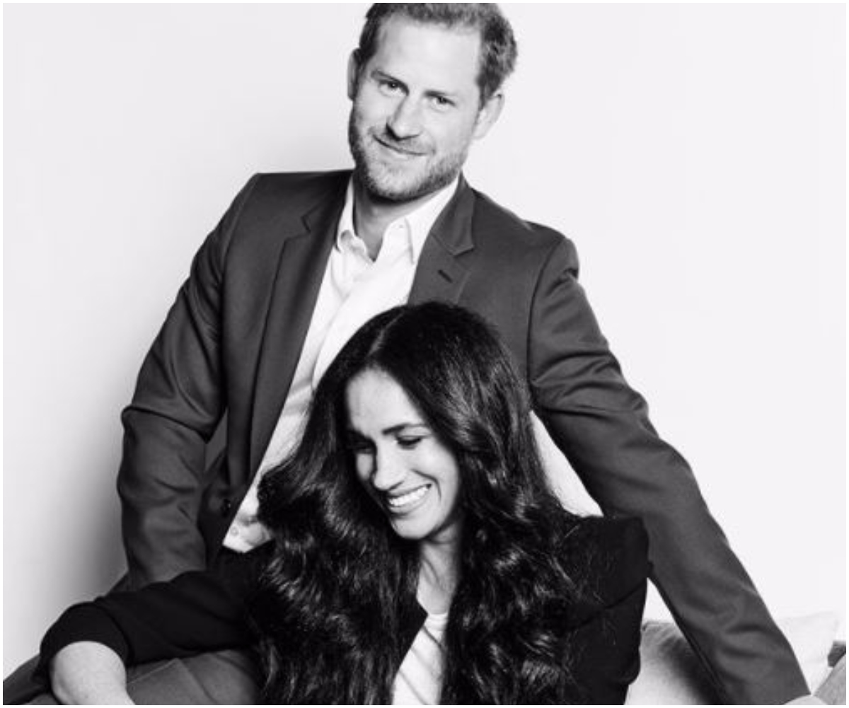 Prince Harry & Duchess Meghan’s new portrait for TIME mirrors another of their most iconic snaps