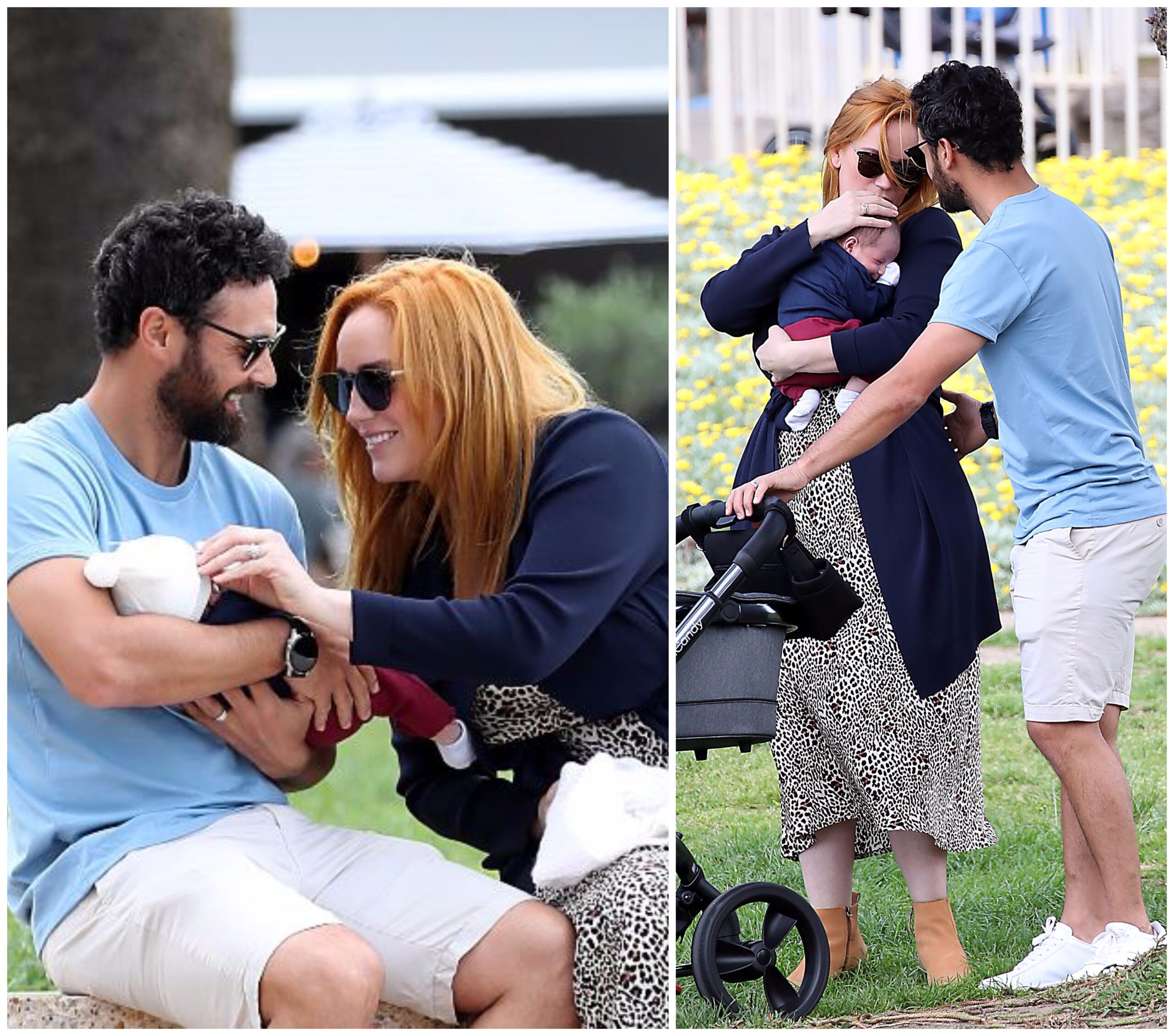 EXCLUSIVE PICS: MAFS stars Jules Robinson & Cam Merchant take their new baby Ollie for a big day out