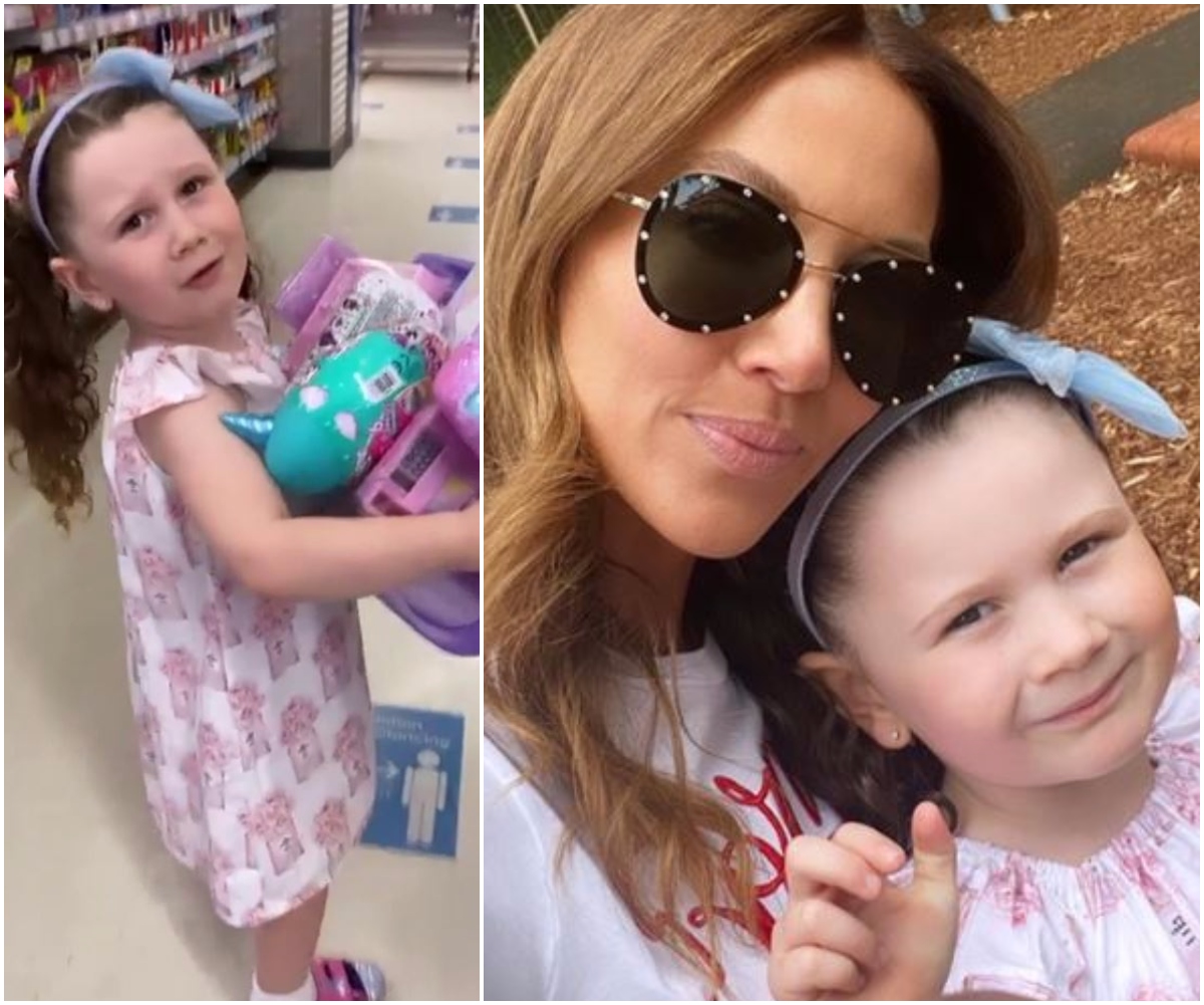 Kyly Clarke documents her daughter’s fifth birthday shopping spree, and it’s a sight to behold