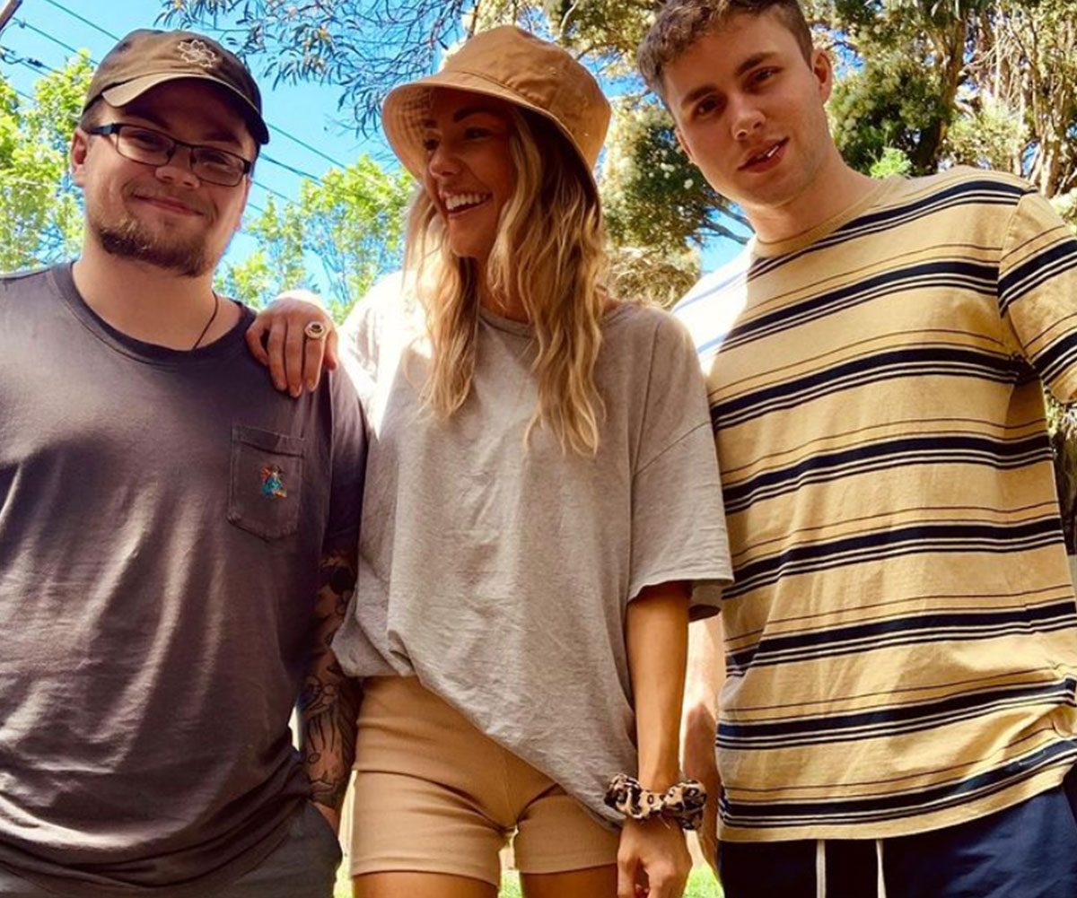 “My heart feels so full!” Home And Away star Sam Frost’s emotional reunion with her brothers after months apart