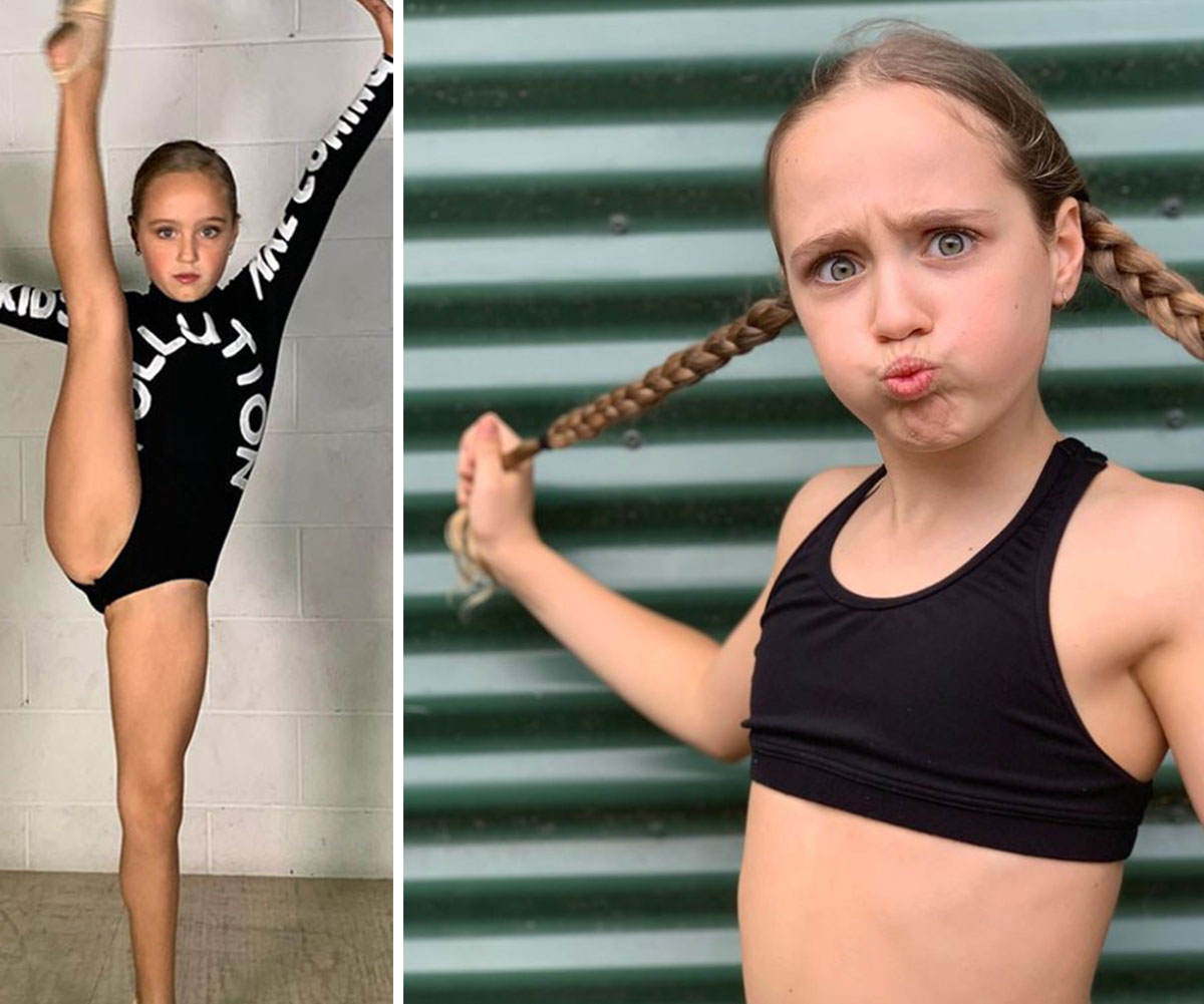 Born to perform! Ava Hewitt proves she’s destined for a career in showbiz as she shares jaw-dropping new video