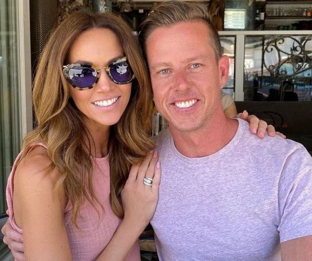 Are things over between Kyly Clarke and James Courtney already?
