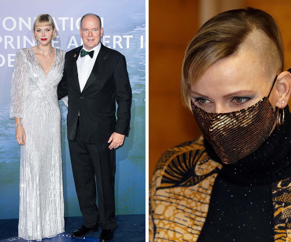 Queen of the transformation! Princess Charlene of Monaco debuts edgy new look