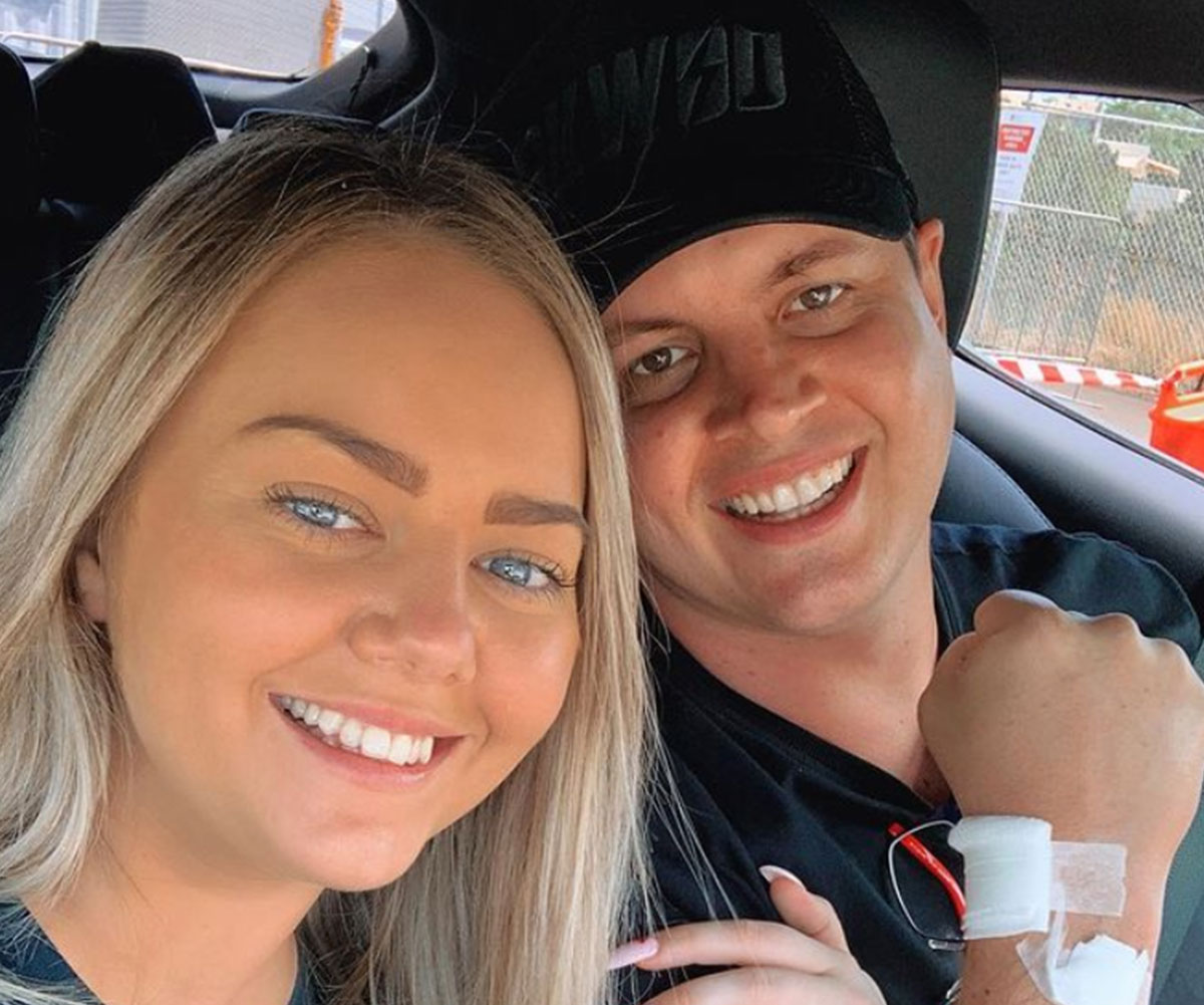 Johnny Ruffo’s girlfriend Tahnee Sims pens powerful tribute to her partner as he commences chemotherapy for second bout of brain cancer