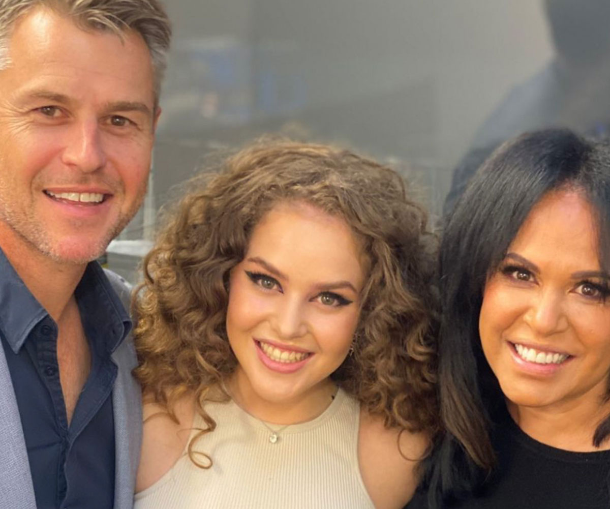 Zipporah Corser shares a rare new photo with her A-list parents Rodger Corser and Christine Anu – & it has fans doing a double-take