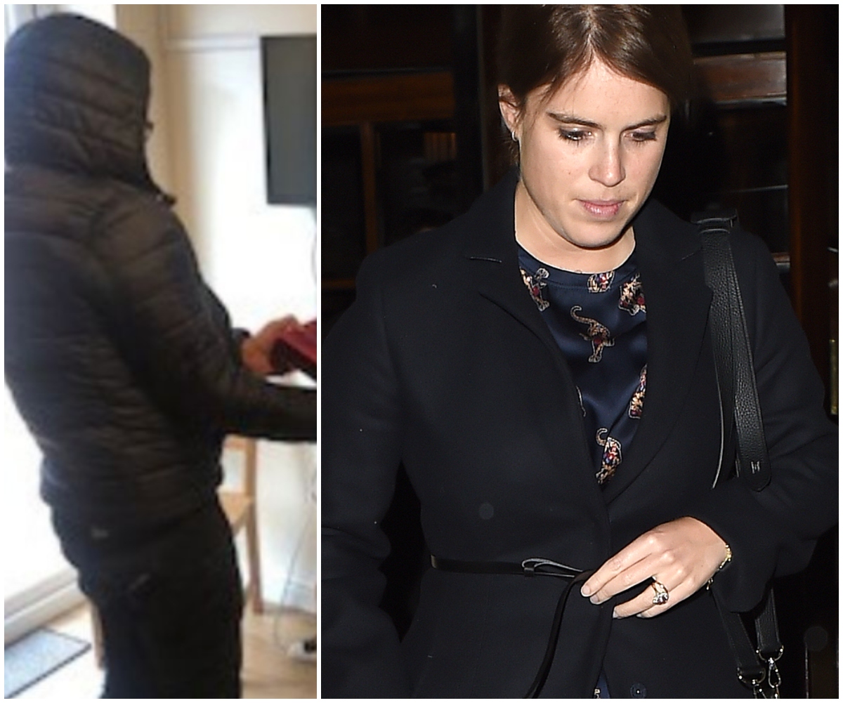 Pregnant Princess Eugenie finds time to share a very special Christmas gift – in camouflage!