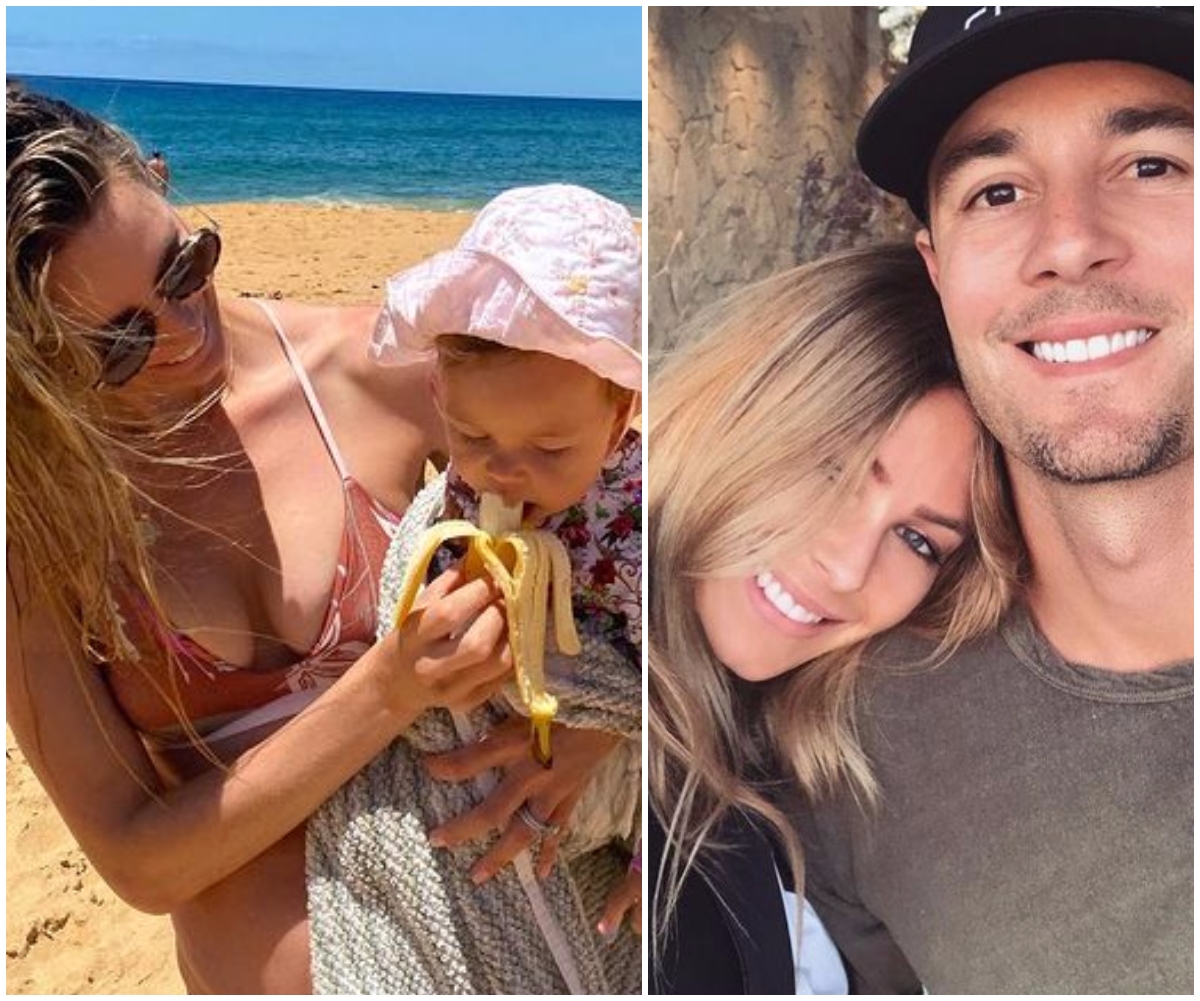 Jennifer Hawkins shares a beautiful update with her baby daughter Frankie, and addresses rumours she is pregnant with her second child