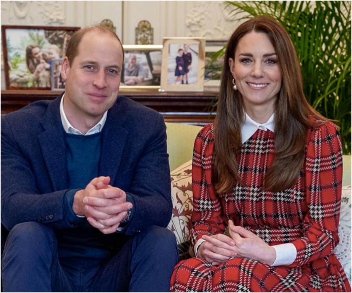 Duchess Catherine’s vibrant tartan outfit steals the show as she and Prince William make an appearance from lockdown