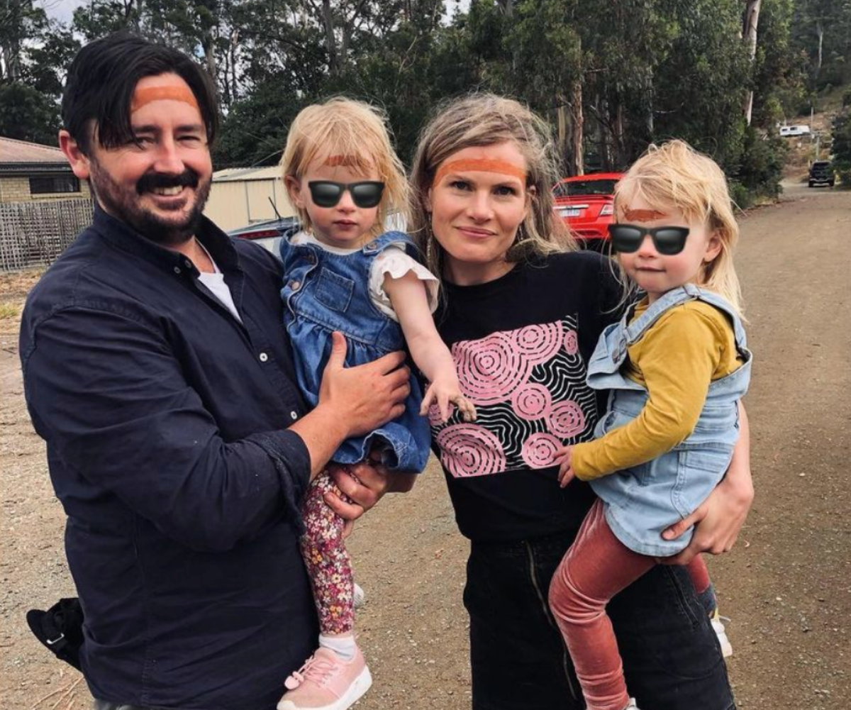 Home & Away’s Bonnie Sveen gives fans an unprecedented glimpse at her twin daughters in a rare new photo