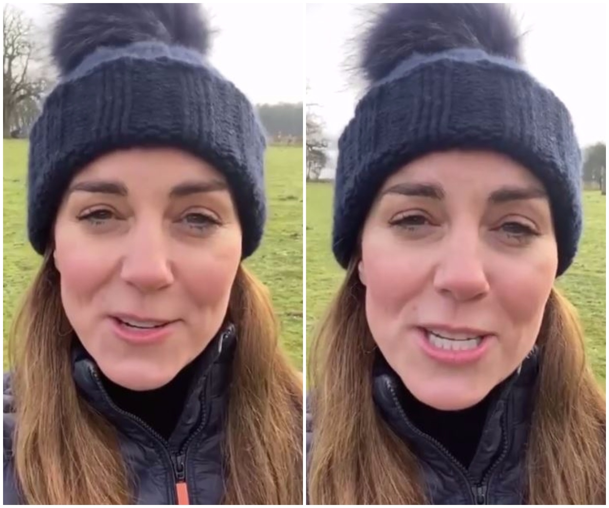 Duchess Catherine’s surprise selfie video while on a run around her country home is a royal first for more than one reason