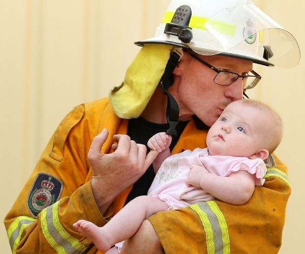 REAL LIFE: Meet the brave dad fighting fires while he battled cancer