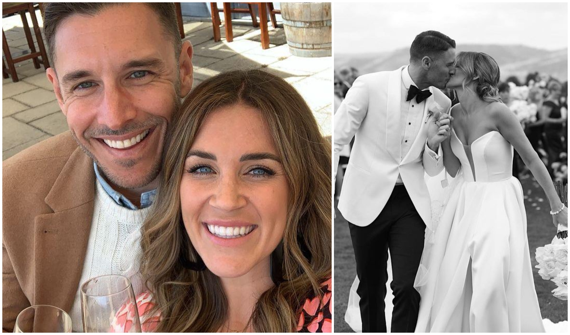 Georgia Love and Lee Elliott have finally tied the knot in a glorious, pun-filled wedding