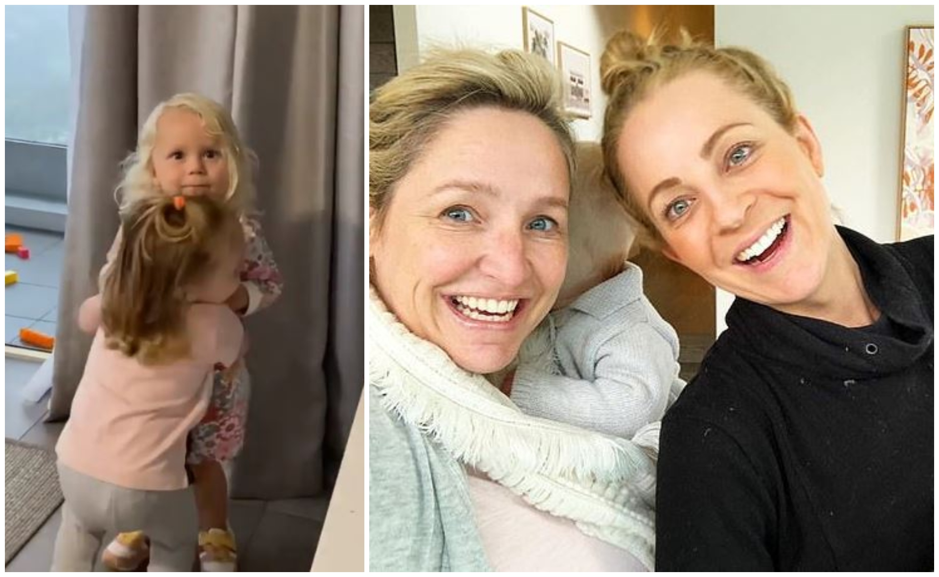 Heartmelt warning: Carrie Bickmore and Fifi Box just shared the cutest kiddie playdate moment with their toddler daughters
