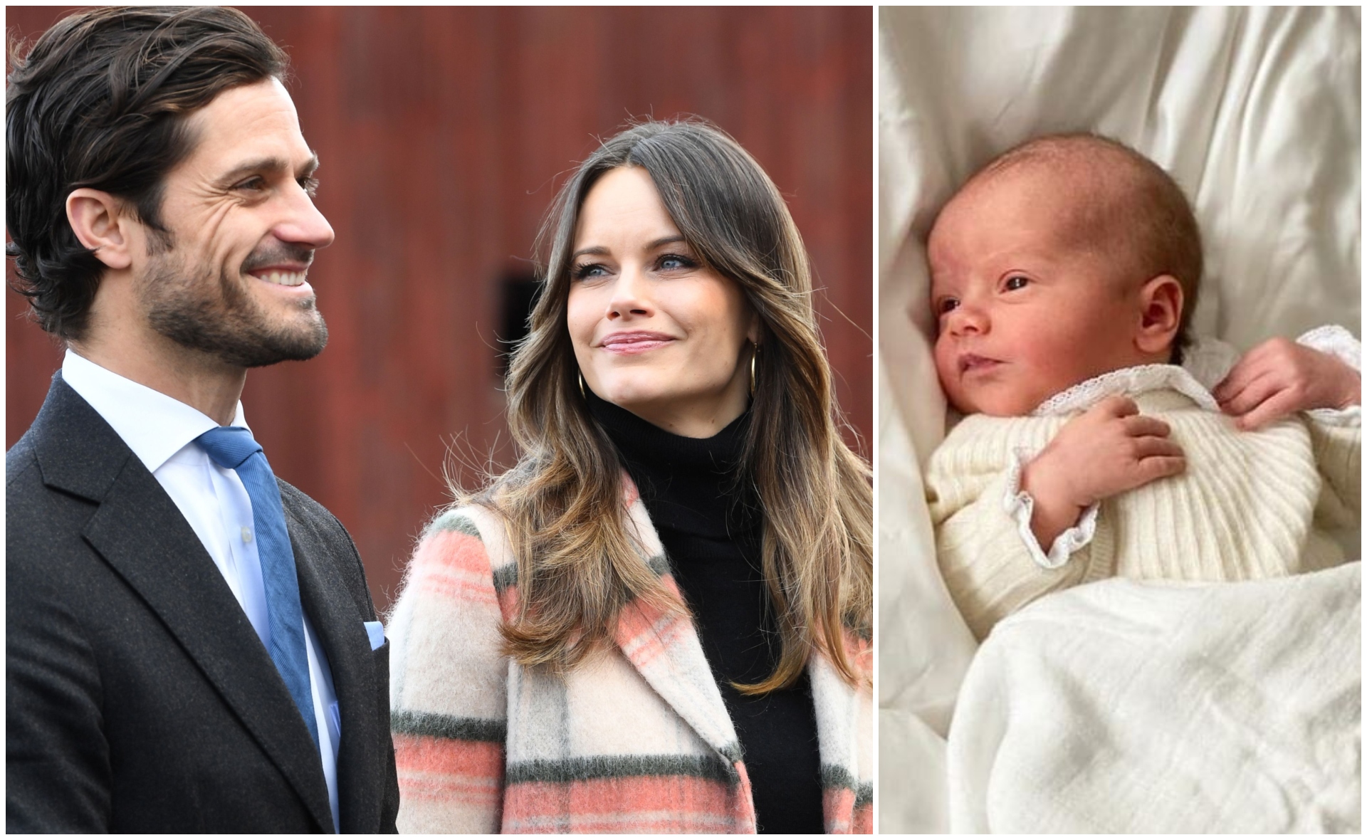 Prince Carl Philip follows in Duchess Catherine’s footsteps as he and Princess Sofia of Sweden release the first photo of their newborn baby son