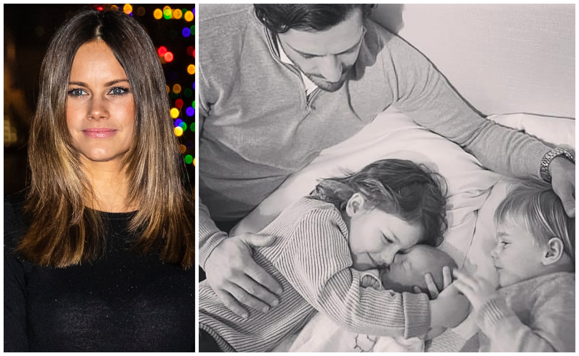 “Life has given me not just one but four beautiful Princes”: Princess Sofia of Sweden shares the first photos of her new family of five