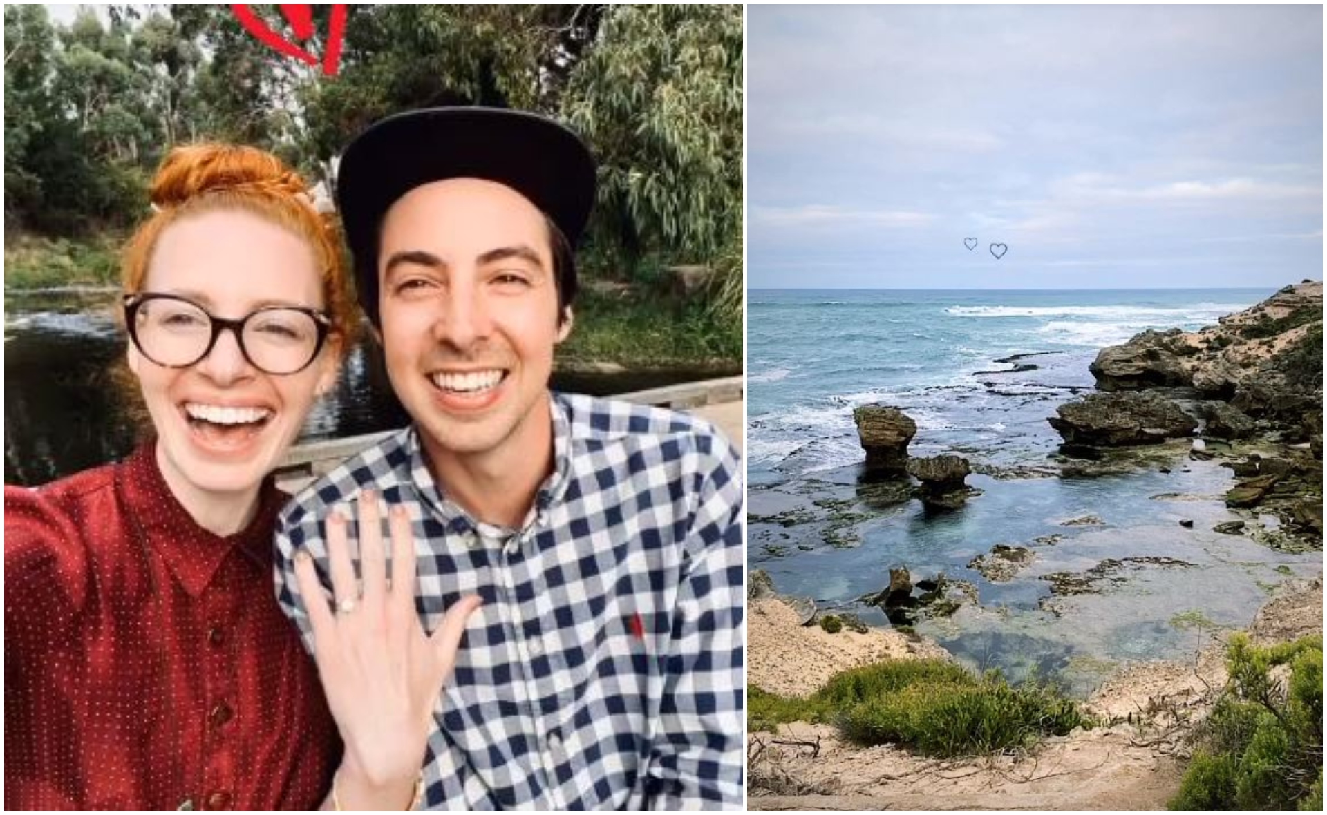 Emma Wiggle reveals the incredible location where Oliver Brian popped the question and gives a close-up look at her stunning engagement ring