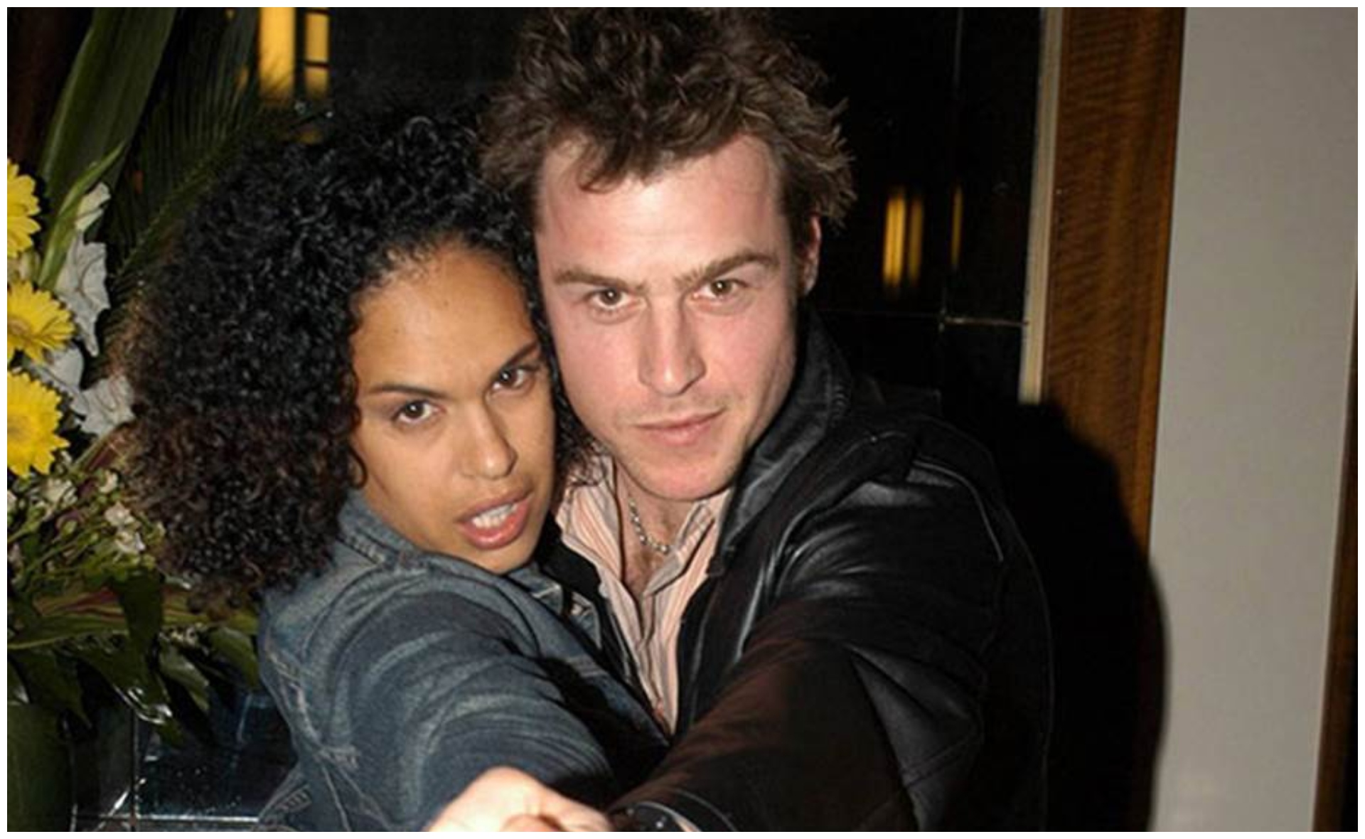 Former partners Christine Anu & Rodger Corser reunite with a nostalgic reminder of their very first meeting
