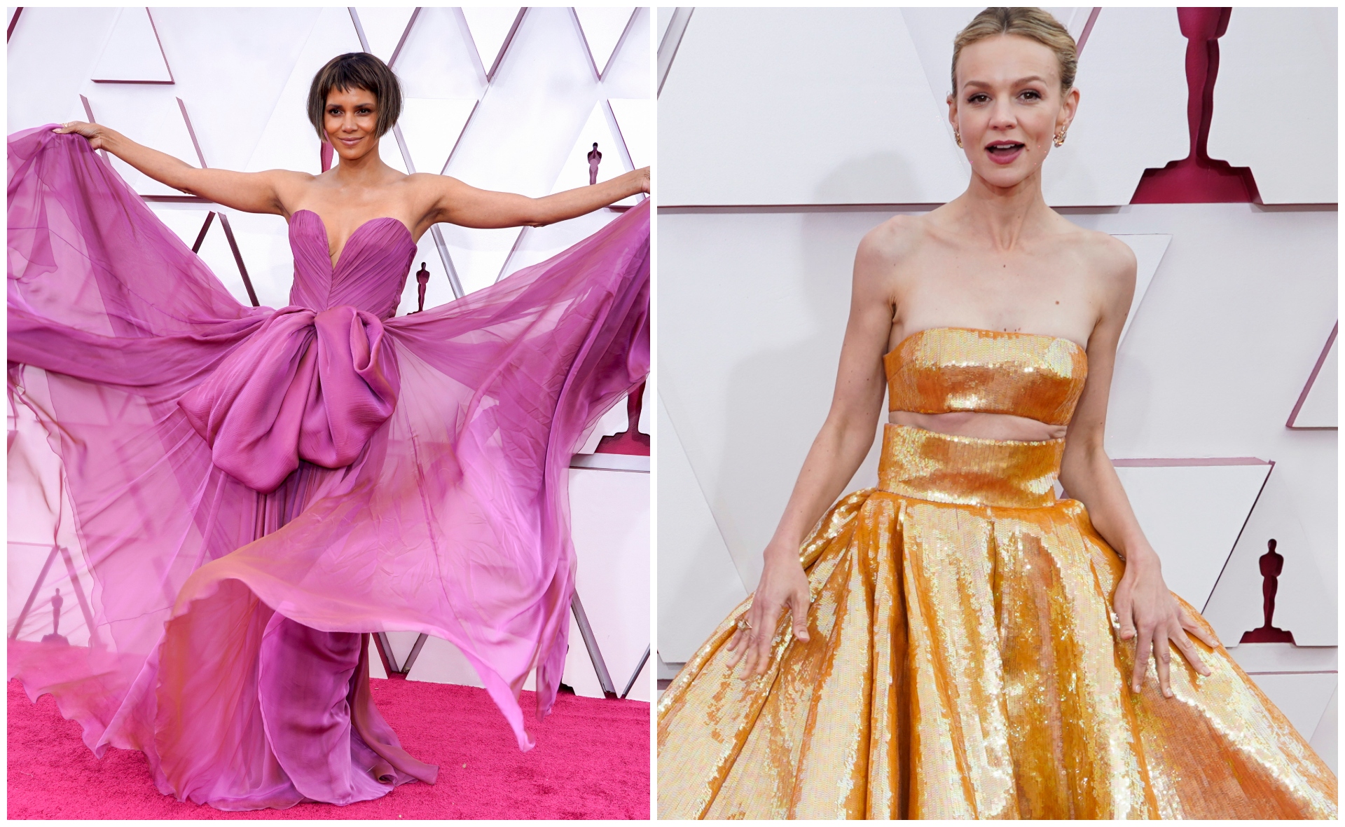 Happy Monday to you and to Carey Mulligan’s 2021 Oscars dress: This year’s red carpet is fulfilling every single one of our awards season fantasies